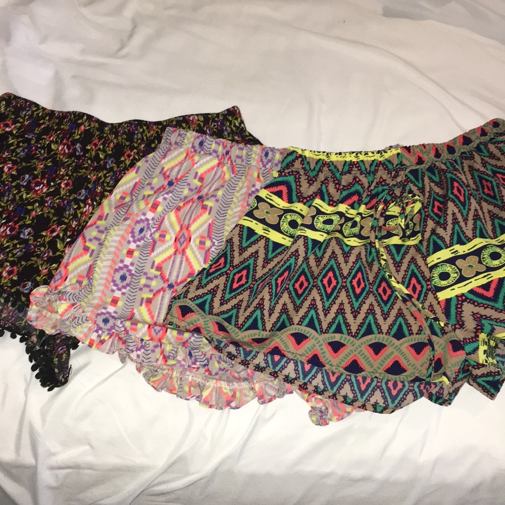 3 boutique shorts